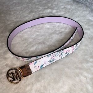 Steve Madden womens floral belt